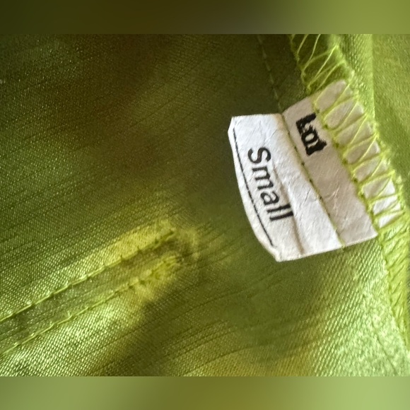 Petite Sophisticate blazer size S Green party casual mother of pearl buttons - Picture 7 of 8